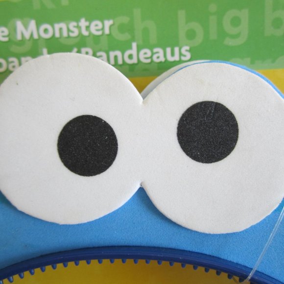 Sesame Street Cookie Monster Headbands 2 Pcs - Picture 3 of 4